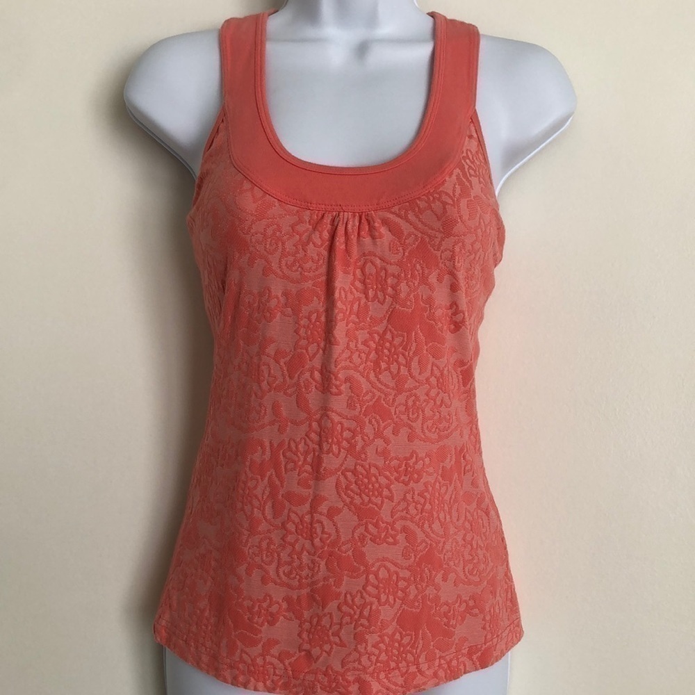 Peach Hard Tail Racer Back